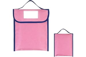 Oaygat A4 School Book Bag Document Organizer with Handle File Tote Holder Bag Storage Pouch File Folder Bags Document Folder Files for Home Office School and Travel