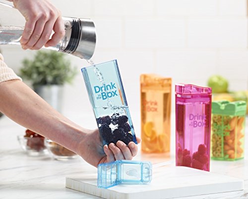 Drink in the Box 1912GRPM Trinkbox 350 ml, grün - 6