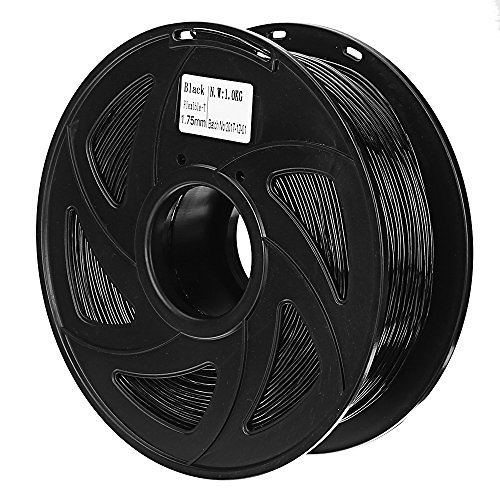 MYAMIA Creality 3D 1.75Mm 1Kg/Roll Black Color Tpu Filament 3D Printer/3D Pen/Reprap/Makerbot