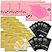 Ayliss 30pcs Beauty Makeup Set,10pcs Collagen Crystal Eyelip Patch + 10pcs Collagen Crystal Lip Mask + Blackhead Nose Mask