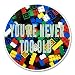 Produktbild 2 x Funny Lego Vinyl Aufkleber Aufkleber Laptop Reise Gepäck Auto Ipad Schild Fun # 6143 - 15cm/150mm Wide
