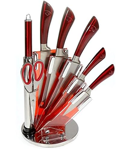 RL-KSS600 Set 8 Coltelli Professionali In Acciaio Inox, Colore Argento, Confezione Originale - 2
