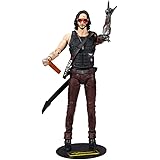 McFarlane Toys 13501-5 Cyberpunk 2077 Johnny Silverhand 18cm Action Figure, Multicolor