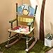Fantasy Fields by Teamson Sunny Safari Childrens Rocking Chair Kids Wooden Rocker Seat KYW-8266A