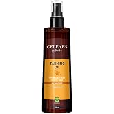 Celenes By Sweden Herbal Bronzlaştırıcı G&uuml;neş Yağı 200 ml, CLN4965