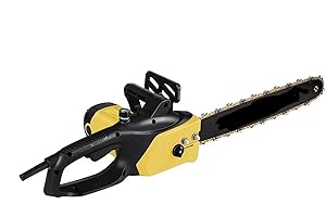 wowspeed 2500W Electric Chainsaw, 4500rpm Powerful Electric Chainsaw, 16in Portable Corded Chain Saw with 1.5m Power Cable, Chain Saw for Garden Tree Pruning, 10m/s Chain Speed, Auto Chain Lubrication
