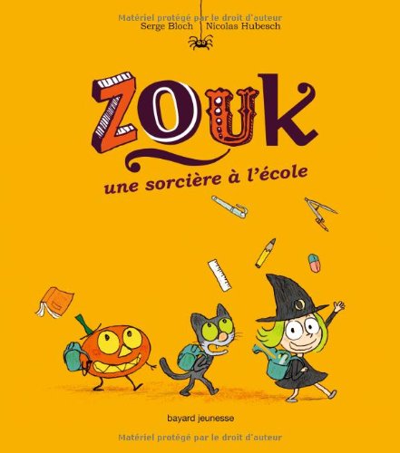 couverture de : une sorcière à l'école