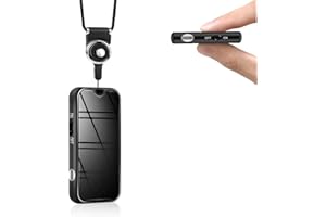 YOUHE Grabadora Voz Magnética con OTG, Activación de Voz, Audio HD de 1536 kbps, Reproducción de MP3, 30 Horas de Tiempo de Grabación, Recargable, 64GB