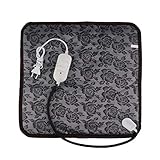 Frequenz: 50Hz perfk Haustier Heizmatte Wärmematte Katzen Hunde Wärmematte Heizkissen Thermomatte Indoor Outdoor Bett Wasserdicht 45x45cm