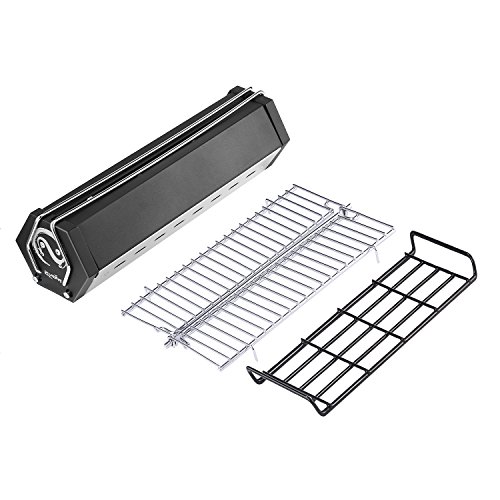 Andake Holzkohle Grill – Edelstahl faltbar Holzkohle BBQ Grill mit Tragetasche – Outdoor Garten Reise Camping Road Trip tragbaren Grill - 7