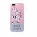 Produktbild iPhone 7 Plus Hülle, Chreey Glitzer Handyhülle Niedlich Mode Süß Temperament Muster Weiche TPU Silikonhülle Skin Case Ultra Dünn Kratzfest Hülle Backcover [Einhorn-Unicorns love coffee]