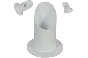 Xinchen Metall Weiß Kerzenhalter,Kommunion Kerzen- Halter Weiss,Kommunion Metall Taufkerze Kerzenhalte,für Taufkerze Kommunionkerze Stabkerze Stumpenkerze Tafelkerze Traukerze Trauerkerz