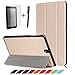Produktbild Hohe Qualität Prämie Ultra Schlank Leicht Smart Cover Tasche für Samsung Galaxy Tab S3 9.7 (T820 / T825) Tablet PC + Displayschutzfolie und Stylus Pen (T820 / T825, Gold)