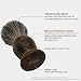 WEISHI Shaving Brush, 100% Pure Mixed Badger with Rosewood Wooden Handle shaving brush