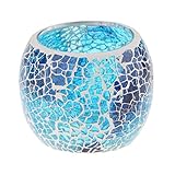 mosaik kerzenglas Weinlese-eleganter Stil , perfektes Zuhause-Mittelstück, um jeden Raum anzuziehen;