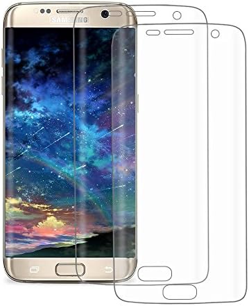 Samsung Galaxy S7 Edge Screen Protector, POOPHUNS 2 pack Samsung Galaxy S7 Edge Protection Film Anti-Scratch/Anti-Fingerprint/Bubble free-Professional Screen Protector