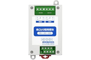EBYTE RS485 2DI+2AI+2DO ModBus RTU I/O MA01-AACX2220 Netzwerkmodule, serieller Port für SPS/Touch Display Watchdog