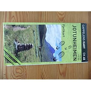 Jotunheimen Fjellkart CK45 : 1:50000-1:100000