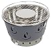 Produktbild BBQ Grill Holzkohlegrill Heissluft Rauchfrei Aktivbelüftung Rundgrill Camping Outdoor Zelten Garten