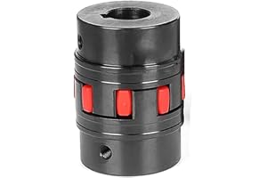 GRASAKY Flexibel axlingskoppling D55 L78 med inre hål från 14 mm till 28 mm, spindelkopplingskoppling, motorbultskruv axelkop