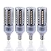 Produktbild Anten® Zeitgenössig 4pcs. 35*118MM E14 9W Mais-Licht Energieeinsparung Leuchtmittel 920lm 3000-3500K Warmweiß LED Beleuchtung Lampe LED Glühlampe SMD5736*42Leds