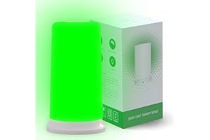 iKeener Green Light Therapy Lamp for Migraines Sufferers,Headache,Stress Relief,Anxiety Relaxation,Light Sensitivity,Table Lamp Night Light for Bedroom,Tunable Green and White Nightstand Touch Lamp