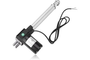 Dpofirs DC 12V Linearantrieb für Autos Auto elektrische Türöffner Fahrzeuge 5mm/s Linearantrieb 6000N Maximaler Hub Hub Elektromotor für Automobile Hubtische Massagebetten(250MM)