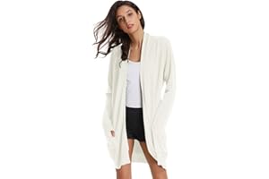 GRACE KARIN Cardigan Donna Lungo Cardigan a Maniche Lunghe Elegante Casual