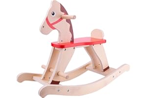 New Classic Toys Wooden Rocking Horse, 11145