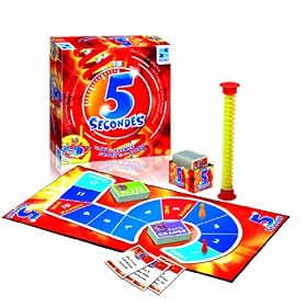 MEGABLEU – 5 Secondes – Jeu de Société – Jeu de Questions et Réponses – A Partir de 8 Ans – Jeu de Rapidité d&rsquo;esprit et de Parole – 3 Joueurs et Plus – 678078 – Version Française