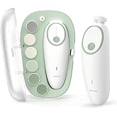 Momcozy Baby Nagelfeile Elektrisch, Sanfter Baby Nageltrimmer Elektrisch Wiederaufladbar, Baby Nagelknipser Elektrisch, 7 Sch