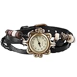 Armbanduhr geflochtene Retro-Uhr Modeuhr in verschiedenen Farben und Sets - 2