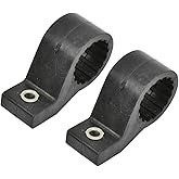 QOKLIYUI 2 Stück Türverkleidungsbuchsen Schwarz - Für Alle 5 Miata Generationen | CNC Präzision