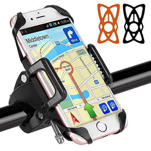BIGO Fahrrad Handyhalterung fÃ¼r Smartphones, Anti-Shake und Universal Fahrradhalter fÃ¼r iPhone 7 6S/6S Plus 6/6Plus 5S/4S Galaxy S5/S4/S3, auch kompatibel mit MotorrÃ¤dern und Scootern