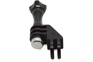 VCUFFLINKS Adaptador de dirección de 90 Grados para for GoPro Hero 11/10/9/8/7/(2018)/6/5 Negro, Sesión 5/4, Hero 3+, dji Osmo Action, AKASO/Campark/YI Action Camera