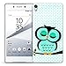 Produktbild Conie PC39258 Picture Case Kompatibel mit Sony Xperia X, Rückschale mit Motiven Silikon TPU Backcover für Xperia X Bumper Motiv Eule 1