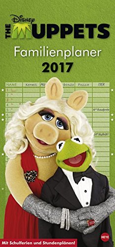 Muppets Familienplaner - Kalender 2017