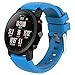 Produktbild 88AMZ Amazfit Stratos Smart Watch 2 Soft Silicone Sports Watch Strap,Sportarmband,Breathable Armband,austauschbares atmungsaktives Armband,Frauen Männer Uhrenarmband, Quick Install (Sky Blue, Large)