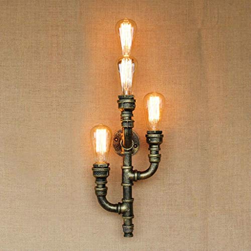 Preisvergleich Produktbild XHCP Wandleuchte Für Schlafzimmer Wandleuchten - Industrielle Ankerwinde Kreativität Persönlichkeit Studie Halle Korridor Bar Restaurant Eisen Wasserleitung Wandleuchte