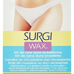 Surgi Hard Wax - Waxing for Hair Removal (113 ml) (Brazialian - Old Version) - Image 2