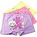 Set of Three Cute Boxer Briefs Kids Cotton Underwears Girls Underwear(Snow)
