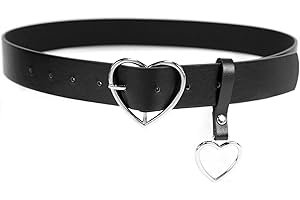 RECCISOKZ Lvcky - Elegante cintura in pelle da donna, stile casual, con fibbia ad ardiglione in lega metallica, da abbinare a jeans, pantaloncini e abiti estivi