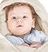 Wallaboo Baby Blanket Coco nore - For Car seat and Travel - Warm and safe - 90 X70 cm - For Babies from Newborn - ecru