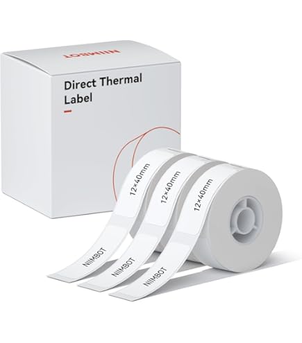 NIIMBOT Papel De Etiquetas Térmico Autoadhesivo - 8 M De Longitud, Resistente Al Agua, Compatible Con D11/D110/D101, Para Uso Doméstico Y Comercial Comprar A Buen Precio - Entrega Gratuita, Reseñas Reales Con