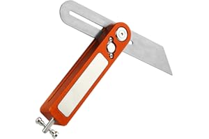 O'SKOOL Sliding T Bevel Gauge with 7" Stainless Steel Blade and Aluminum Handle
