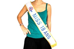 ARZER Echarpe Miss 18 ans - taille - Taille Unique - 211067