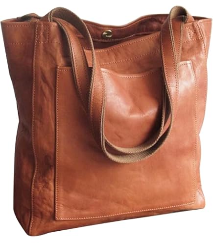 Kobolo Wasserhyazinthen-Tasche – 45x18x29 Cm, Geflochtene Henkeltasche Mit Kunstledergriffen