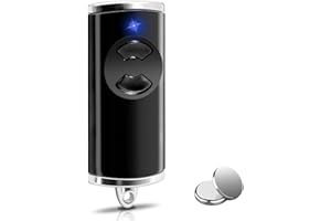 QUEVATI 868,3 MHz Garagentoröffner fur Hormann BS Handsender, 1 Stuck fur HSE-4-868-BS, HSE2-868-BS, HS4-868-BS, HS1-868-BS, HSS4-868-BS, HSP4-868-BS Garagentoröffner, 2 Kanal