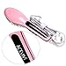 ACEVIVI Digital Brush Straightener Antic Static Ceramic 8 Second Straightening and Frizz-free Hair (Pink)