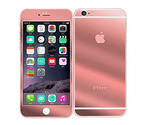 France Acheter VERRE PROTECTION TREMPE avant et arrière IPHONE 6 6S ROSE OR PROTECTION ECRAN EN VERRE Trempé POUR avant et arrière IPHONE 6 6S Miroir avant et arrière 9H 2.5D Haute transparence Toucher doux, lisse, sensible